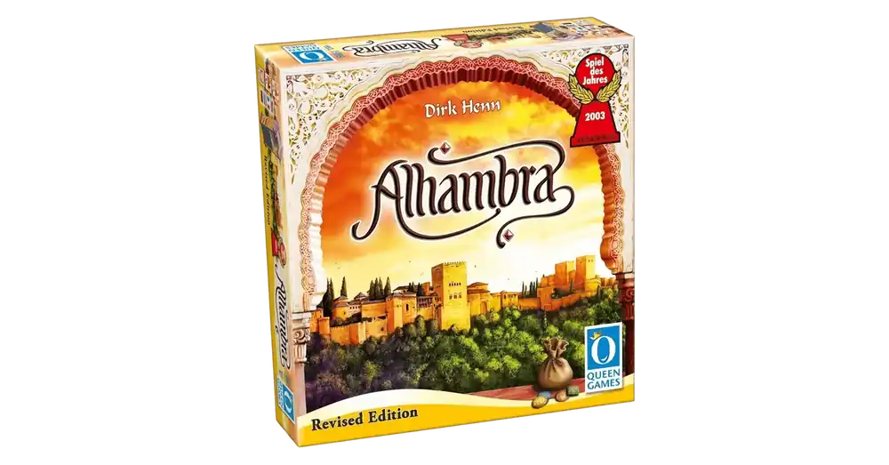 Expressz szállítás Alhambra Revised Edition társasjáték, angol nyelvű