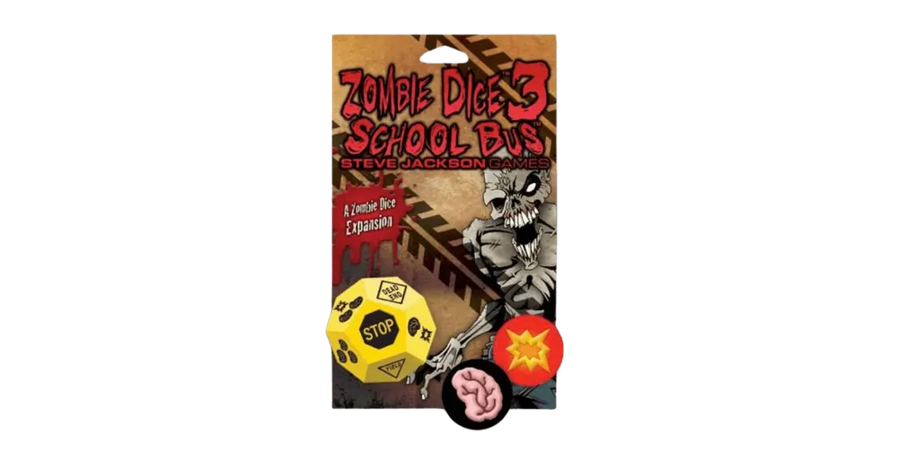 Utolsó esély Zombie Dice 3 School Bus angol nyelvű kiegészítő