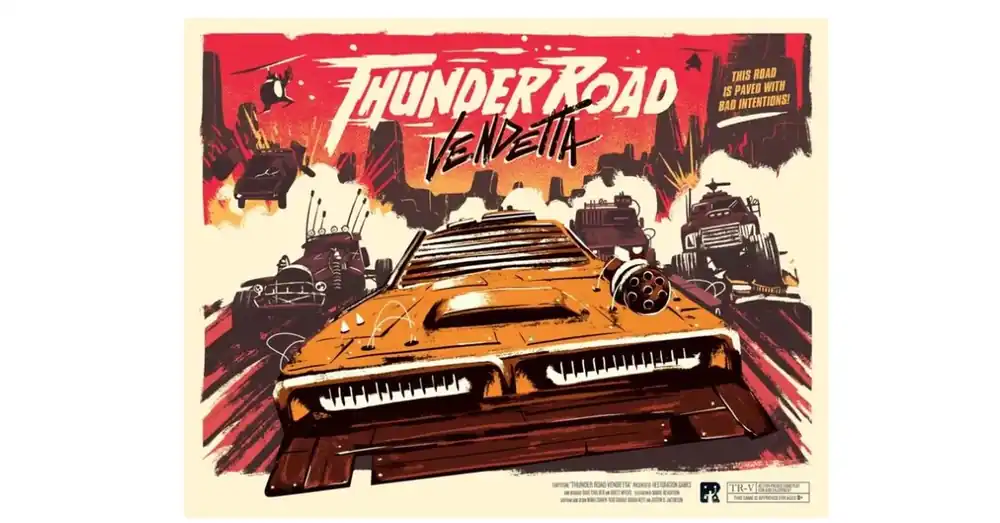 Vedd meg most Thunder Road Vendetta társasjáték, angol nyelvű