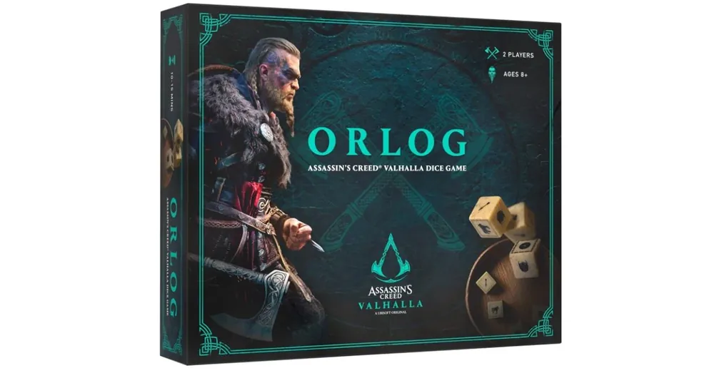 Assassin‘s Creed Valhalla Orlog Dice Game társasjáték, angol nyelvű Gyors szállítás
