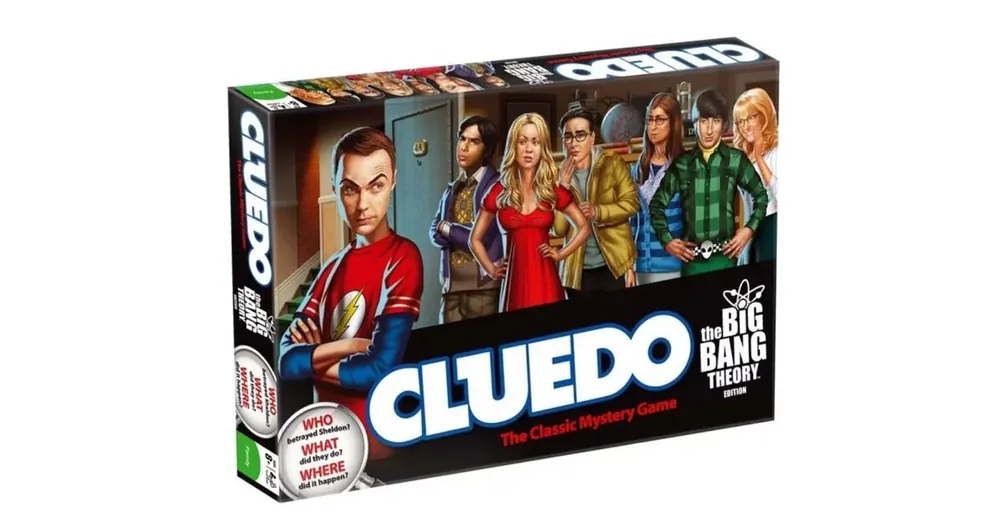 Cluedo - The Big Bang Theory társasjáték, angol nyelvű Olcsó
