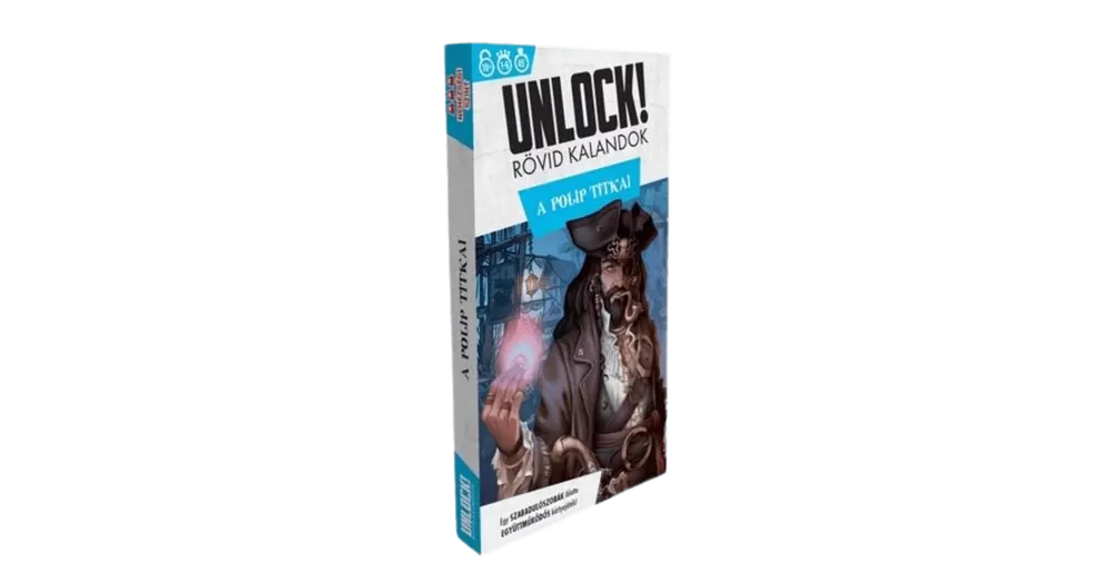 Biztonságos fizetés Unlock! Rövid kalandok - A Polip titkai társasjáték