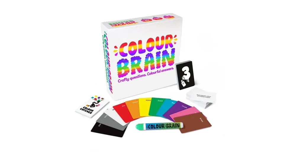 Colour Brain társasjáték, angol nyelvű Akció