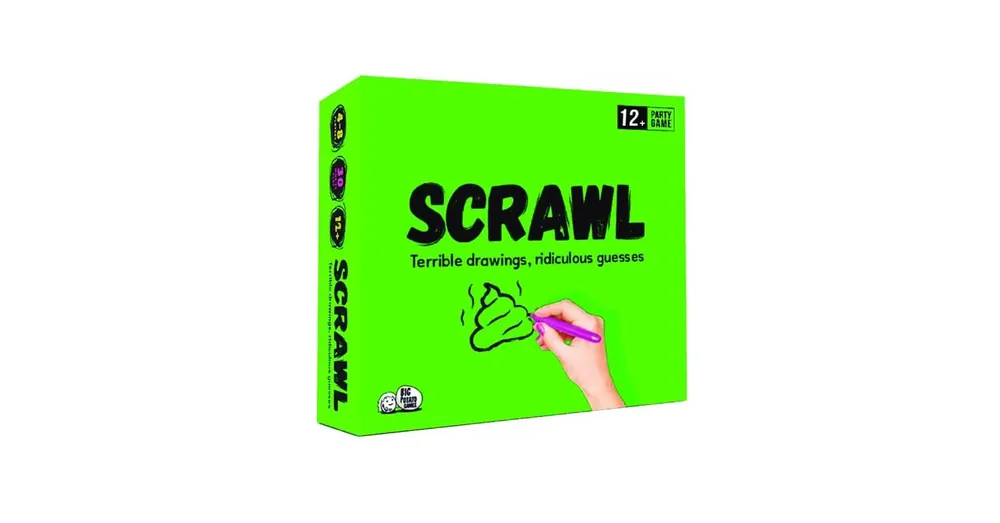 Szuper akció Scrawl 12+ társasjáték, angol nyelvű
