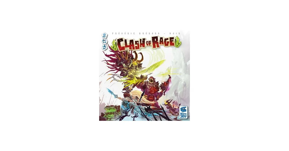 CLASH OF RAGE társasjáték, angol Végkiárusítás