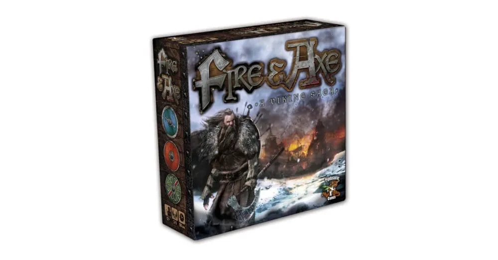 Fire & Axe A Viking Saga társasjáték, angol nyelvű Korlátozott ajánlat