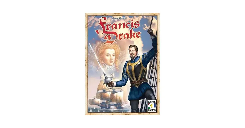 Gyors kiszállítás Francis Drake társasjáték, angol nyelvű