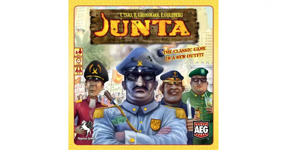 Olcsó Junta társasjáték, angol nyelvű