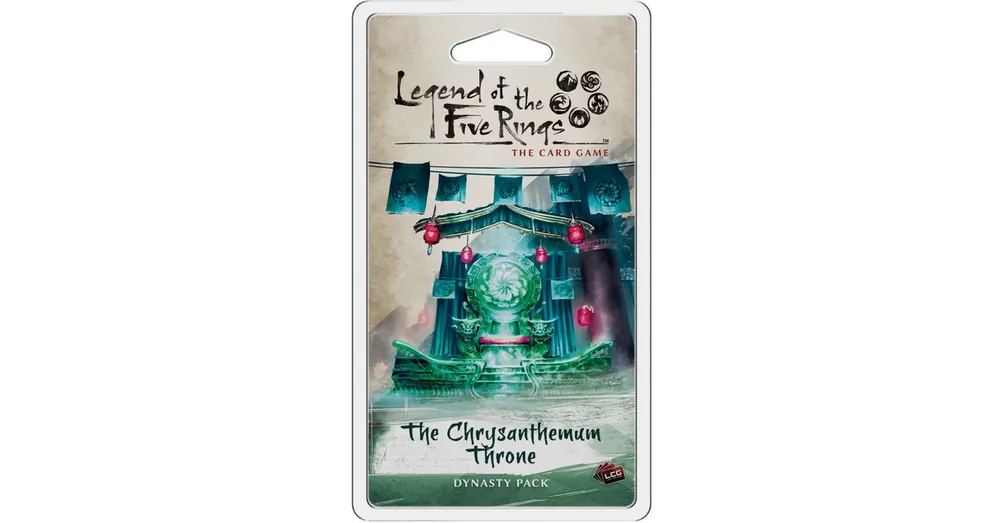 Biztonságos fizetés Legend of The Five Rings LCG The Chrysanthemum Throne kiegészítő, angol nyelvű