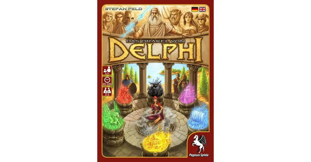 Oracle of Delphi társasjáték, angol nyelvű Prémium