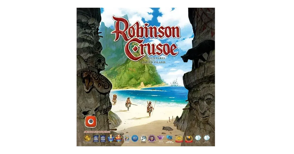 Gyors szállítás Robinson Crusoe Adventures On The Cursed Island társasjáték, angol