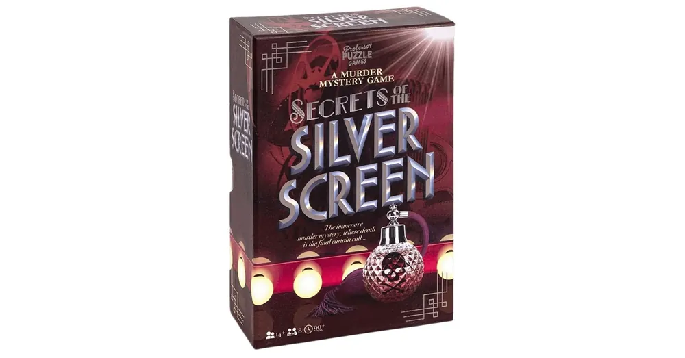 Silver Screen Murder Mystery társasjáték, angol nyelvű Újdonság