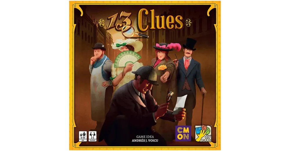 13 Clues társasjáték, angol nyelvű Bestseller