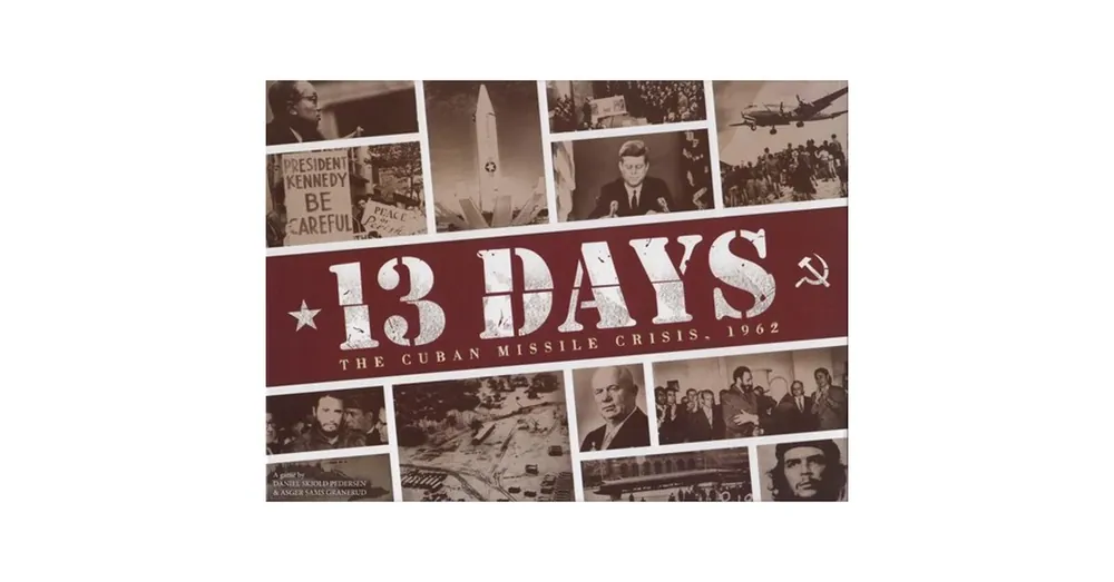 13 Days The Cuban Missile crisis angol nyelvű társasjáték Árengedmény