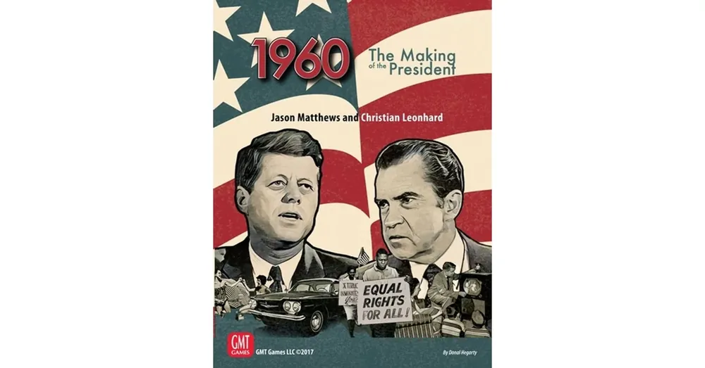 Újdonság 1960, The Making of the President társasjáték, angol nyelvű