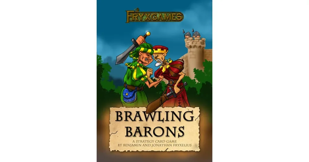 Biztonságos vásárlás Brawling Barons társasjáték, angol nyelvű