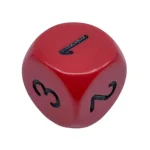 Rendeld meg most Chessex 16 mm-es dobókocka - Piros/Fekete