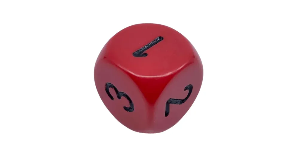 Rendeld meg most Chessex 16 mm-es dobókocka - Piros/Fekete