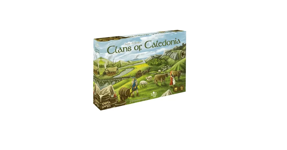 Clans of Caledonia angol nyelvű társasjáték Korlátozott ajánlat