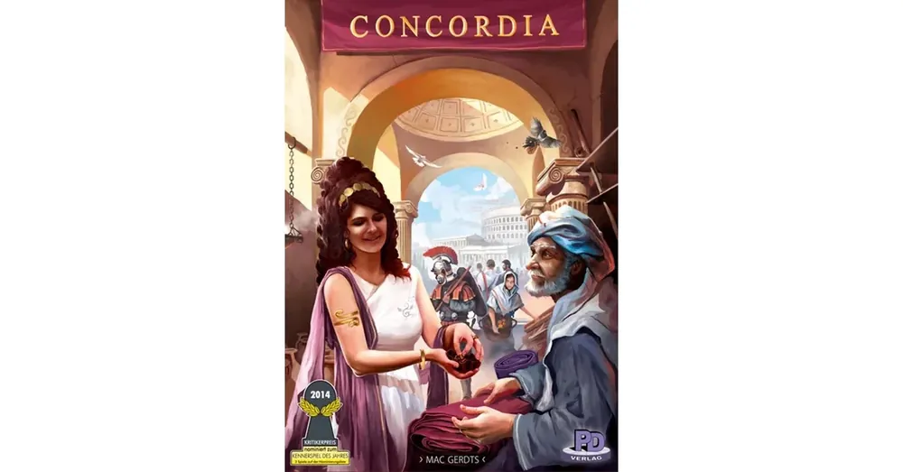 Concordia társasjáték, angol nyelvű Kiárusítás