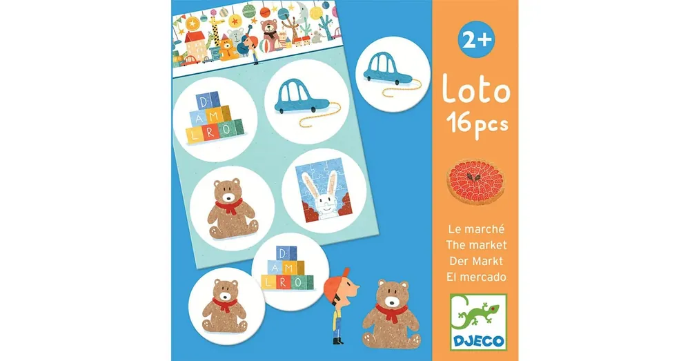 Djeco A piac (The market) társasjáték Szuper akció