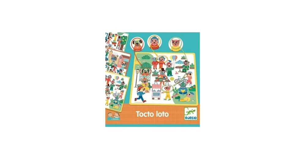 Eduludo Tocto Loto (társasjáték, Djeco) Prémium