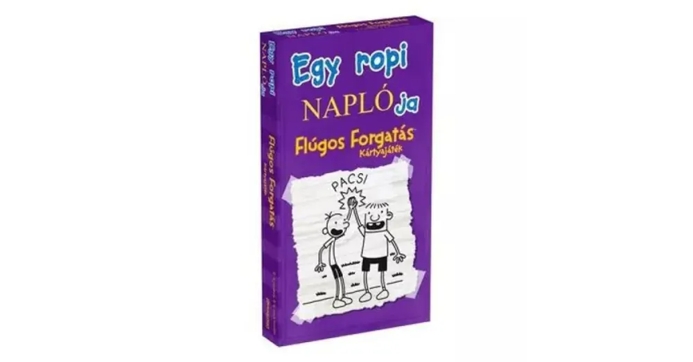 Egy ropi naplója - Flúgos Forgatás kártyajáték Népszerű