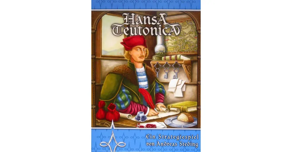Legkelendőbb Hansa Teutonica társasjáték, angol nyelvű