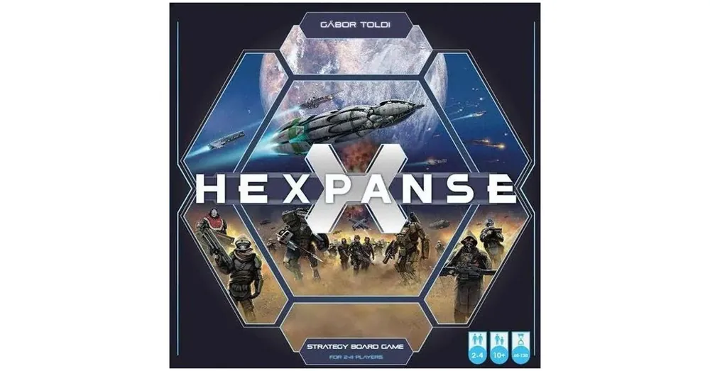 Hexpanse társasjáték, angol nyelvű változat Exkluzív ajánlat