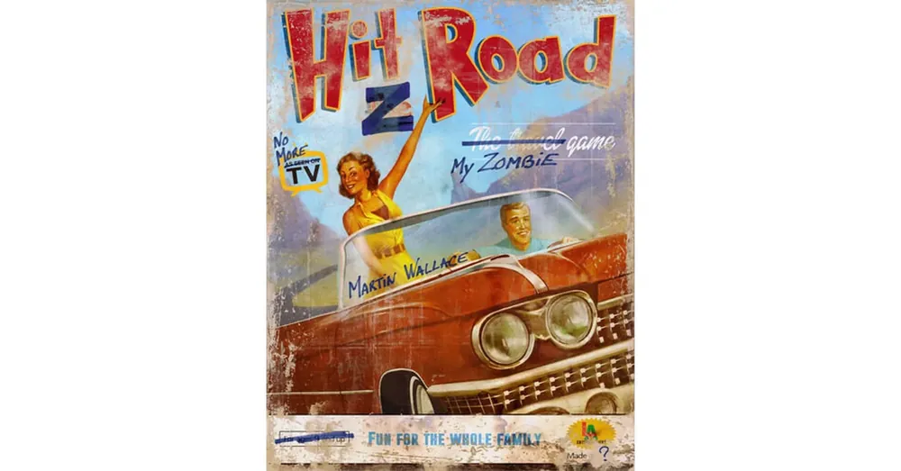 Nézd meg most Hit Z Road angol nyelvű társasjáték