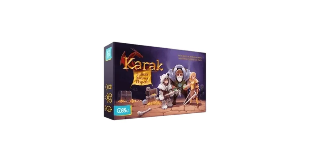 Expressz szállítás Karak - Sidhar, Kirima & Elspeth társasjáték kiegészítő, angol nyelvű