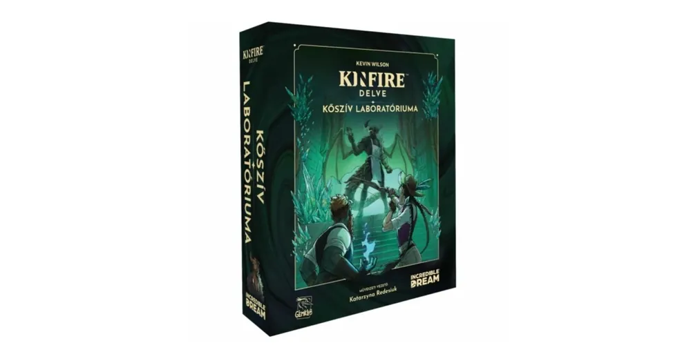 Olcsóbb Kinfire Delve - Kőszív laboratóriuma társasjáték