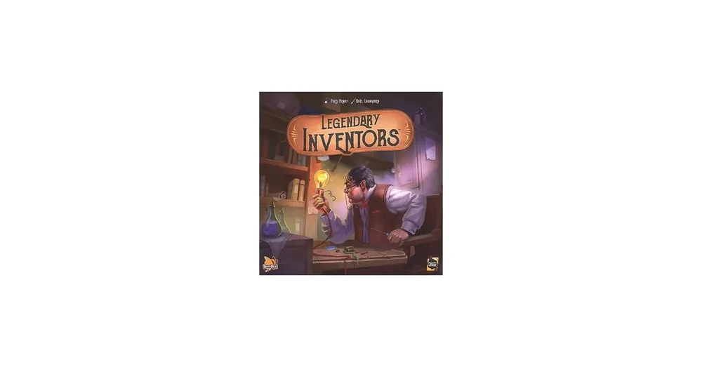 Szuper akció Legendary Inventors angol nyelvű társasjáték