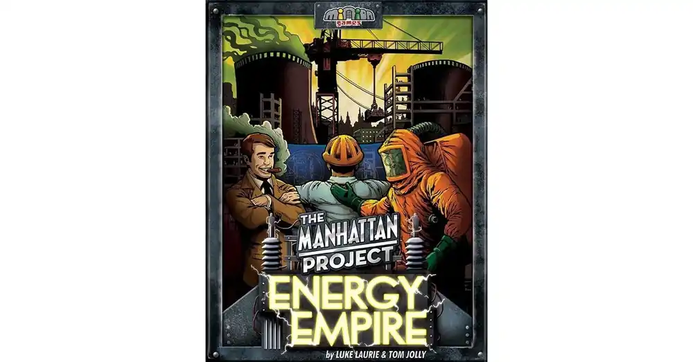 Szuper akció Manhattan Project Energy Empire társasjáték, angol nyelvű