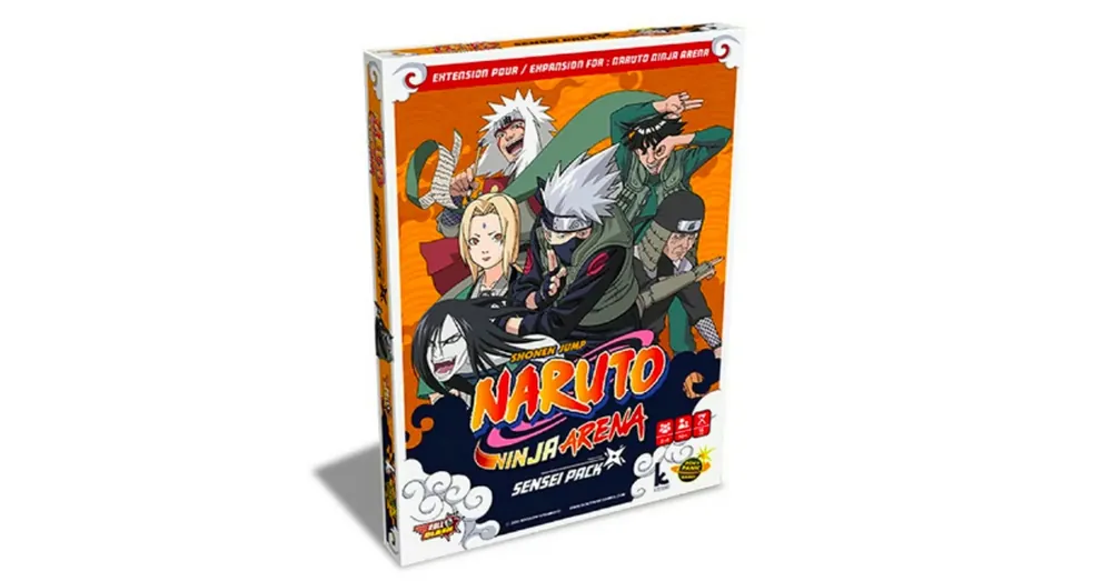 Naruto Ninja Arena - Ext - Sensei Pack EN/FR Különleges ajánlat