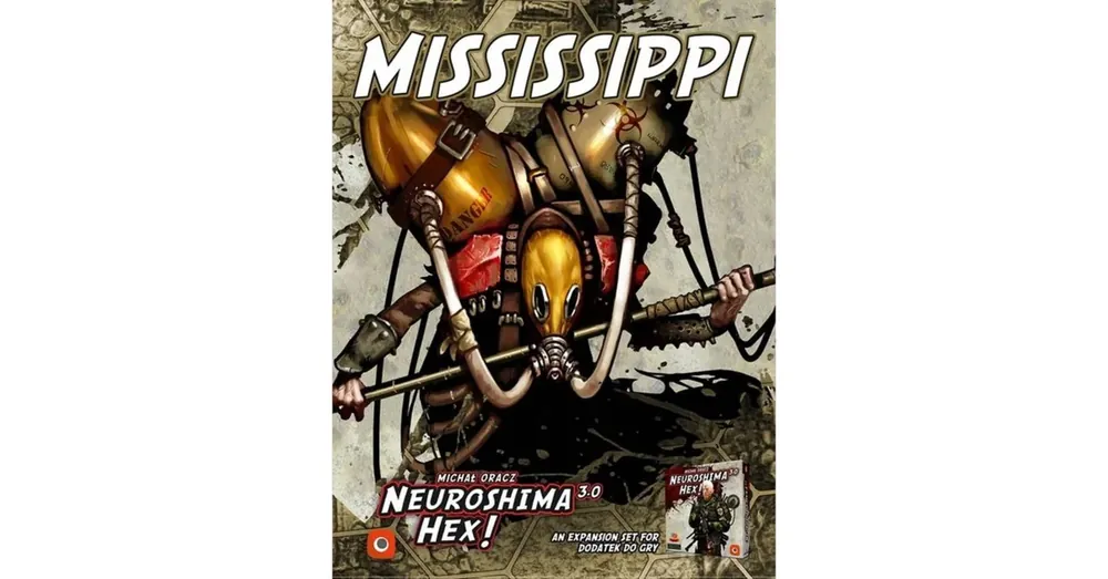 Neuroshima Hex 3.0 - Mississippi kiegészítő, angol nyelvű Azonnali szállítás