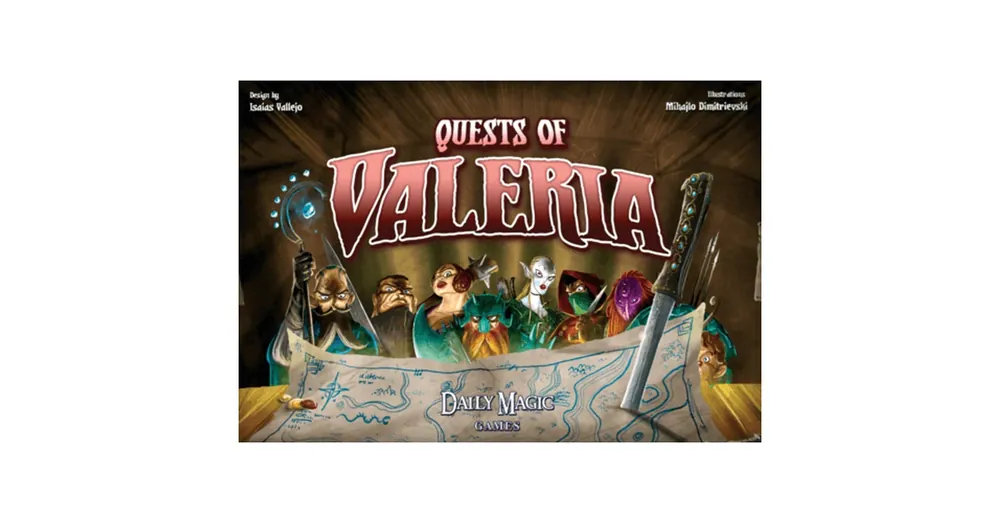 Quests of Valeria angol nyelvű társasjáték Utolsó esély