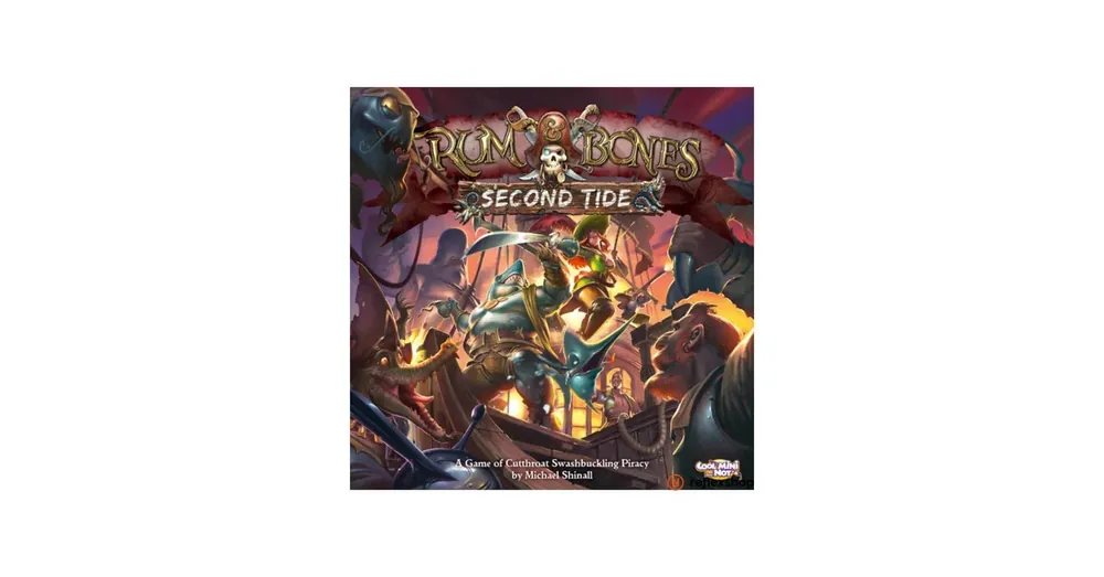 Biztonságos fizetés Rum & Bones Second Tide angol nyelvű társasjáték