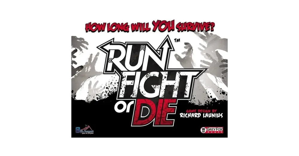 Végkiárusítás Run, Fight, or Die! angol nyelvű társasjáték