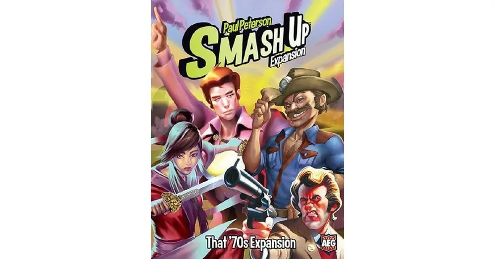 Prémium Smash Up That ‘70s - Angol nyelvű társasjáték