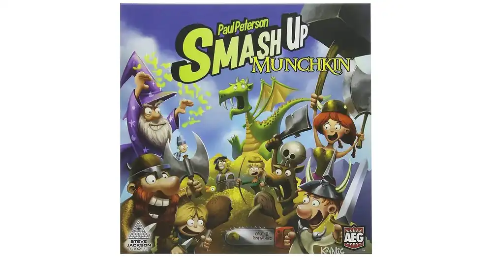 Bestseller Smash up! Munchkin, társasjáték, angol nyelvű