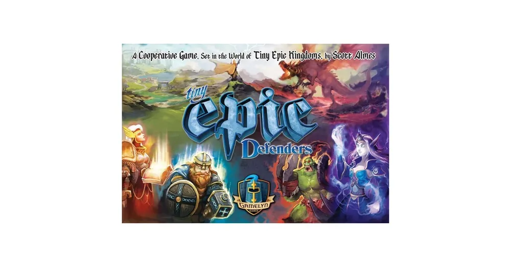 Olcsó Tiny Epic Defenders társasjáték, angol nyelvű