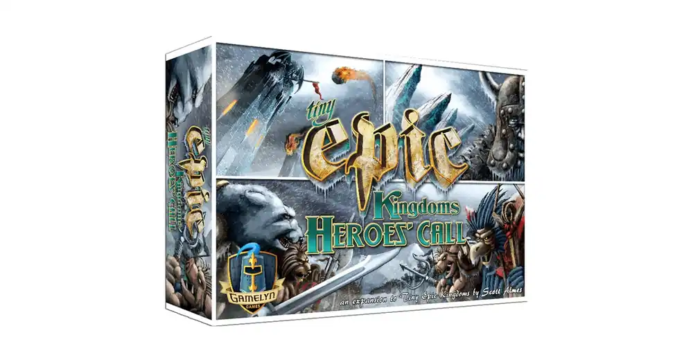 Tiny Epic Kingdoms társasjáték Heroes call kiegészítő Korlátozott ajánlat