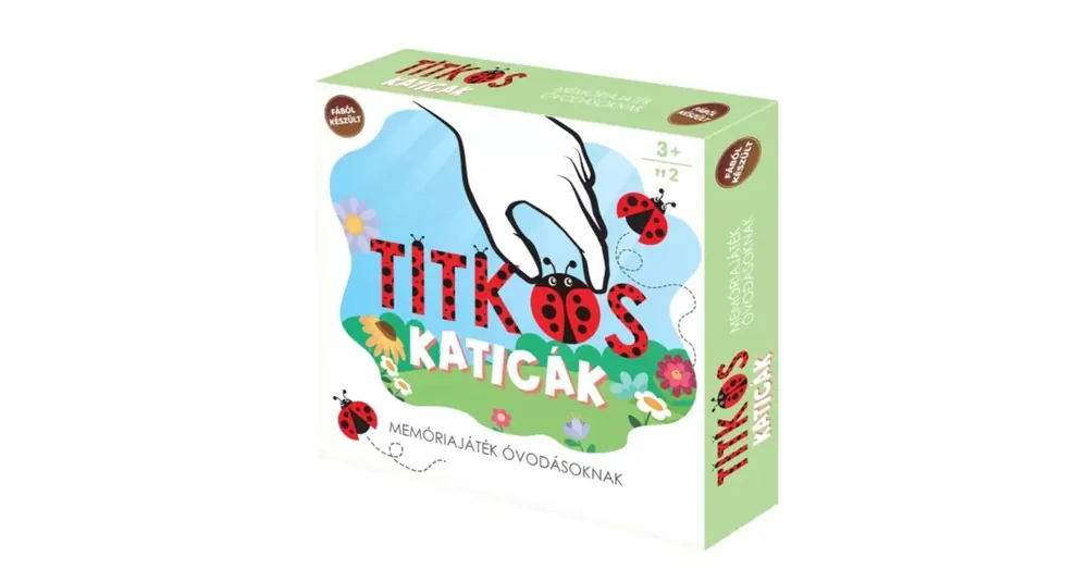 Titkos katicák memóriajáték Rendeld meg most