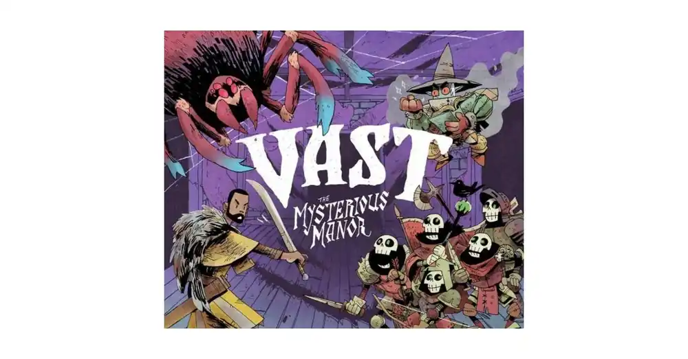 Expressz kézbesítés Vast The Mysterious Manor társasjáték, angol nyelvű