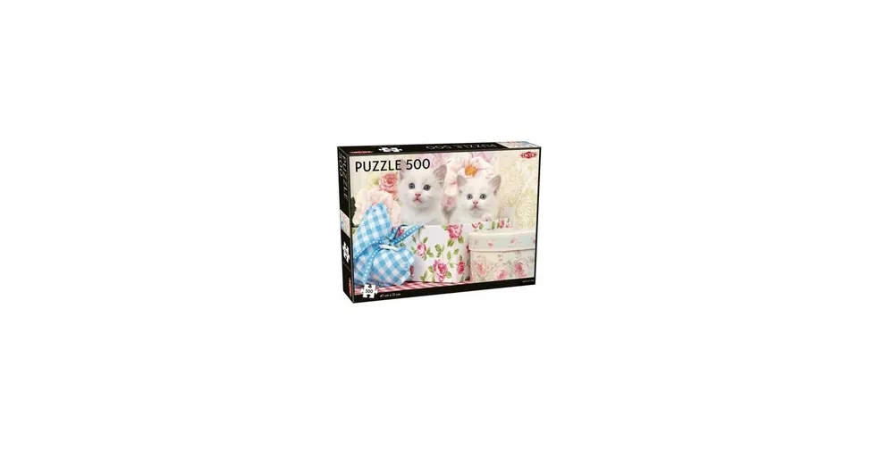 White Kittens 500 pcs puzzle Azonnali szállítás
