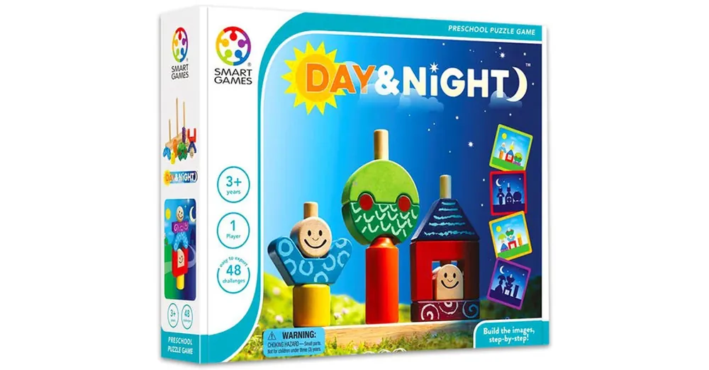 Smart Games Day & Night - Éjjel és Nappal logikai játék Expressz kézbesítés