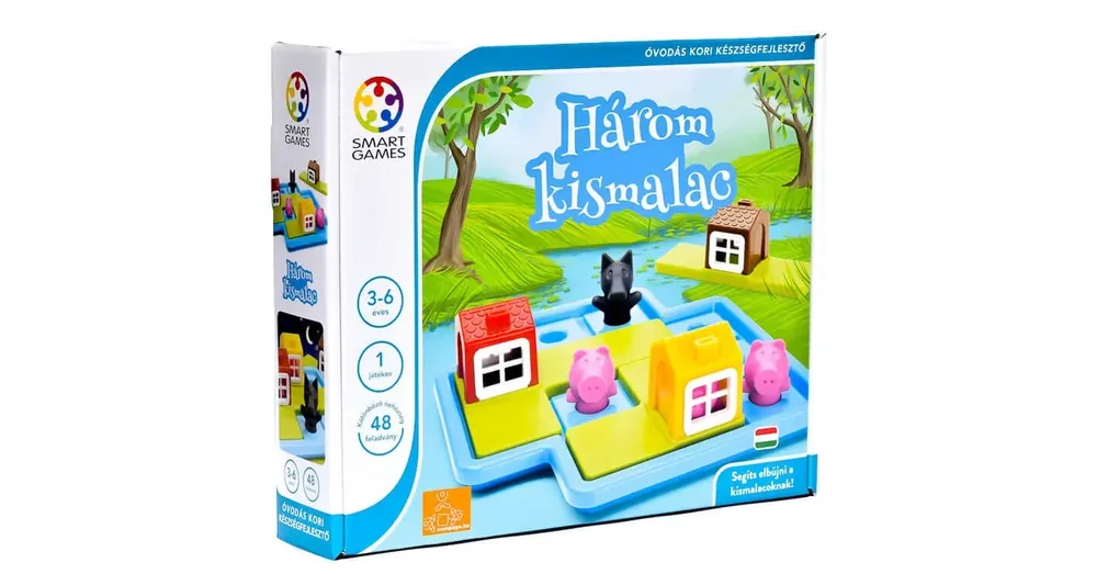 Három kismalac logikai játék Korlátozott ajánlat