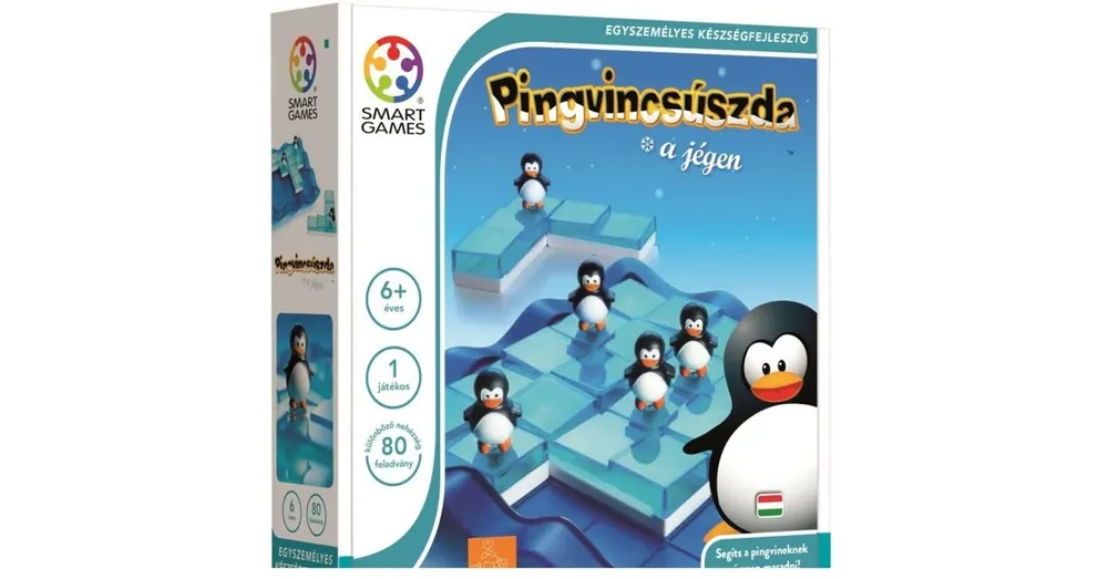 Prémium Smart Games - Pingvincsúszda logikai játék
