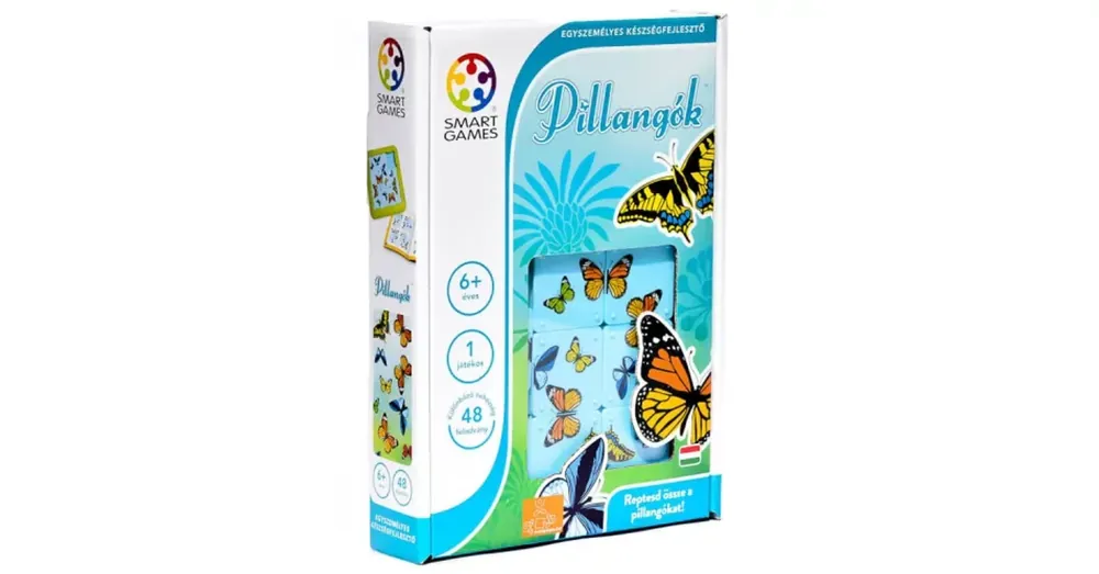 Smart Games - Pillangók logikai játék Vedd meg most